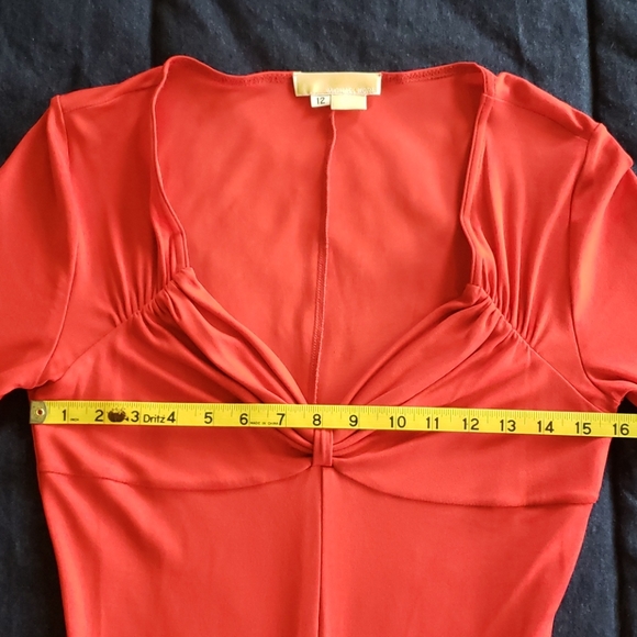 Woman in a Red Dress by Kors - Picture 4 of 7